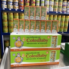 Thùng 48 Hộp Sữa Bột Pha Sẵn Oggi Cam/ Oggi Đỏ/ ColosGain/ Vitagrow/ Colosbaby Gold/ Colosbaby IQ/ Calokid Hộp 110ml và 180ml