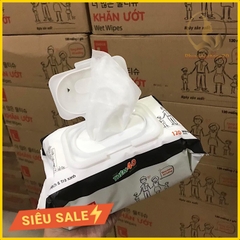 [Giá Sỉ] 1 Thùng Khăn Ướt Gia Đình Choice L Lotte Hàn Quốc, Hương Yến Mạch và Trà Xanh 1 Gói 120 miếng