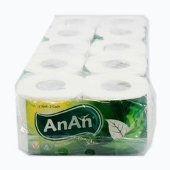Giấy Vệ Sịnh An An Bathroom Tissue Lốc 10 Cuôn 2 lớp