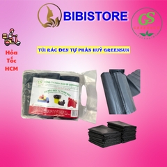 Túi Rác Đen Greensun (Bịch 1 Ký/ 3 cuộn)
