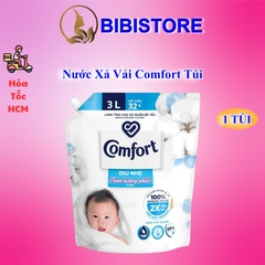 Nước xả vải Comfort đậm đặc cho da nhạy cảm Túi 3L (Trắng)