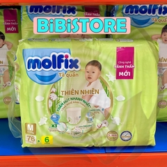 Tã dán Molfix XL (62+2) Super Jumbo