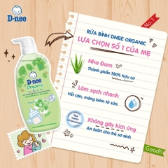 (Bibistore-Dnee) Nước Rửa Bình Sữa D-nee 500ml/ 600ml (Hoả Tốc HCM)