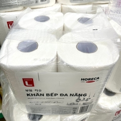 ̣(Hoả Tốc HCM, Lotte) Lốc 4 Cuộn Lớn - Khăn Bếp Đa Năng Choice L 2 Lớp 680 Tờ - 170 Tờ/ Cuộn (BibiStore)