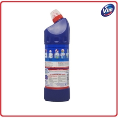(Hoả Tốc HCM) Nước Tẩy Bồn Cầu Vim Siêu Diệt _ Vim Xanh Biển Bất Khả Chiến Bại Chai 880ml