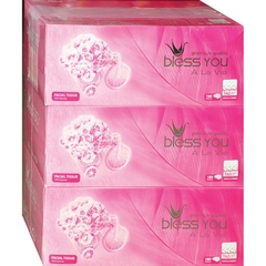[Combo 3 Hộp] Có Mã QR - Hộp Khăn Giấy lụa Bless You  2 lớp 180 Tờ