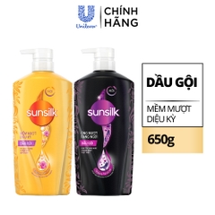(Hoả Tốc HCM) Dầu gội Sunsilk 650g/900g làm sạch và mềm mượt tóc ̣(Bibisore)