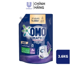 (Hoả Tốc HCM) Nước Giặt OMO Matic - Máy giặt cửa trước Túi 3,6kg (Bibistore)