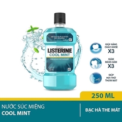 Nước súc miệng Listerine 250ml/ 750ml (Bibistore)