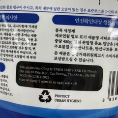 (HCM) Bột Tẩy Lồng Máy Giặt BLUE Hàn Quốc Siêu Sạch Túi 450g