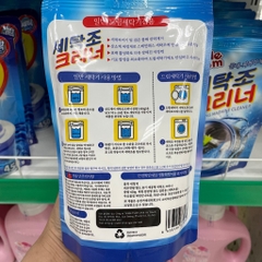 (HCM) Bột Tẩy Lồng Máy Giặt BLUE Hàn Quốc Siêu Sạch Túi 450g