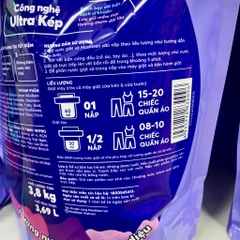 Nước Giặt Xả Maxkleen Túi 3.8Kg