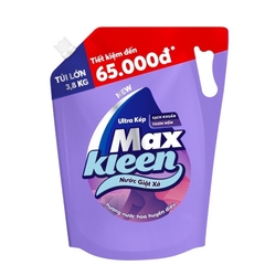 Nước Giặt Xả Maxkleen Túi 3.8Kg
