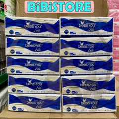 Khăn Giấy Lụa Cao Cấp Bless You Silk 2 Lớp Gói 200 Tờ