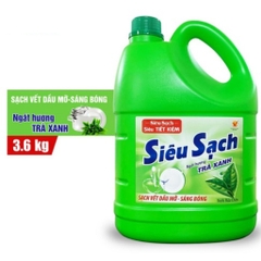 Nước Rửa Chén Lix Siêu Sạch Can 3.6Kg