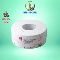 (Hoả Tốc HCM) Giấy Vệ Sinh Cuộn Lớn Choice L Lotte Hàn Quốc 2 Lớp 600g