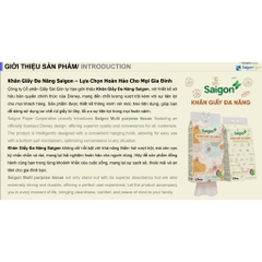 Khăn Giấy Rút Saigon Treo Tường 2 Lớp Gói 500 Tờ