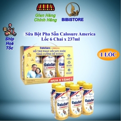 Sữa Bột Pha Sẵn Calosure America 237ml