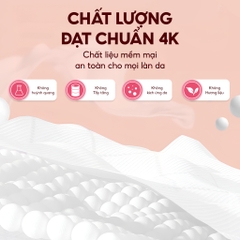 Khăn Giấy Rút TOPGIA Đa Sắc Bịch 1280 Tờ 4 Lớp