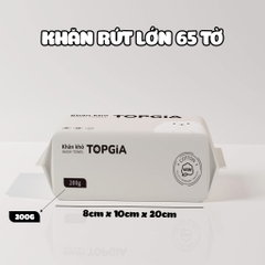 Khăn mặt khô Top Gia 65 Tờ (20x20cm)