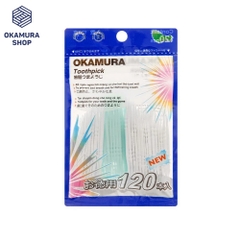 Tăm nhựa Okamura chất lượng Nhật Bản 120 cây