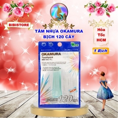 Tăm nhựa Okamura chất lượng Nhật Bản 120 cây