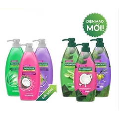 Dầu Gội Kèm Dầu Xả 2 Trong 1 Palmolive 600ml