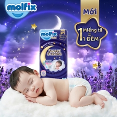 Tã quần ban đêm cho bé Molfix Sweet Dreams Jumbo