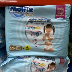 Bỉm Molfix Quần OXYGEN giúp ngừa hăm
