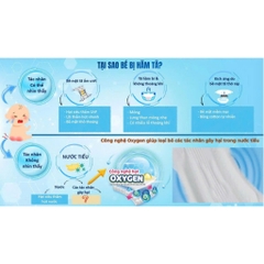 Bỉm Molfix Quần OXYGEN giúp ngừa hăm