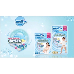 Bỉm Molfix Quần OXYGEN giúp ngừa hăm