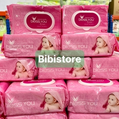 Khăn Ướt Bless You Không Mùi Gói 100 Miếng