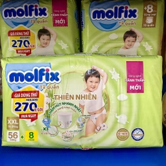 Tã dán Molfix XL (62+2) Super Jumbo