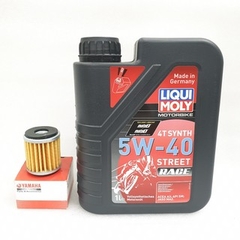 NHỚT XE SỐ CAO CẤP LIQUI MOLY 4T SYNTH 5W-40 RACE tăng lọc nhớt Yamaha