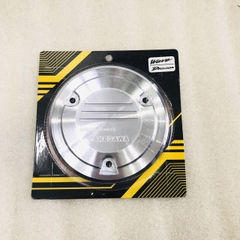 Ốp lốc nồi TAKEGAWA xe máy, nắp chụp lốc nồi 3 lỗ gắn xe WAVE, WAVE ALPHA, WAVE thái, SUPER DREAM đời đầu (màu bạc)