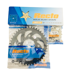 NHÔNG SÊN DĨA RECTO cho Honda Sonic Winner 15-43 sên 124 Mắt 9 Ly Vàng