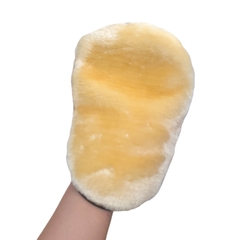 Găng Tay Rửa Xe Lông Cừu Mềm Mịn  23x15cm