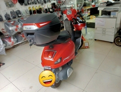 Xe Piaggio Pansy XS chế baga GIVI SR gắn thùng sau GIVI C30N