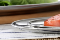 Đĩa ( dĩa ) inox bầu dục cao cấp, dày, sáng bóng [ size 25,28,30,35,40cm ]