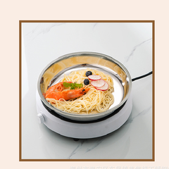 Đĩa ( Dĩa ) tròn inox dày từ tính, sáng bóng