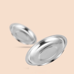 Dĩa ( đĩa ) inox đựng chanh ớt tiện dụng