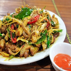 Thịt nhím cắt lát net 8