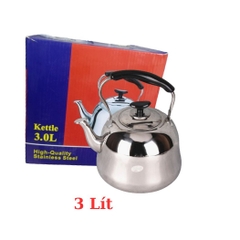 Ấm đun nước Inox cao cấp ( loại dày tốt ), đun được bếp từ size [ 1l, 1.5l, 2l, 3l, 5l, 6l ]