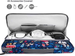 Túi Xách Chống Sốc Tomtoc (Usa) Briefcase Macbook Pro 13” New (Dazzling Blue) A13-B026