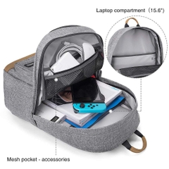 Balo Tomtoc (Usa) Lightweight Multi-Purpose Laptop 15 Gray A73-E01G01