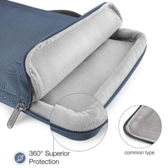 Túi Xách Chống Sốc Tomtoc (Usa) Briefcase Macbook Pro/Air 13” New Blue – A14-B02B