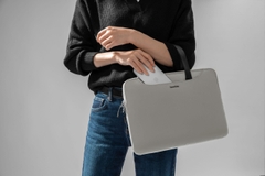 Túi Tomtoc Slim Handbag MB Pro/Air 13'/14' Gray - A21-C1D1
