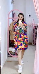 Đầm Suông Nữ Big Size XL - D1211