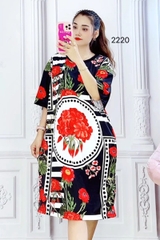Đầm Suông Nữ Big Size XL - D2220