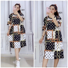 Đầm Suông Nữ Big Size XL - D401